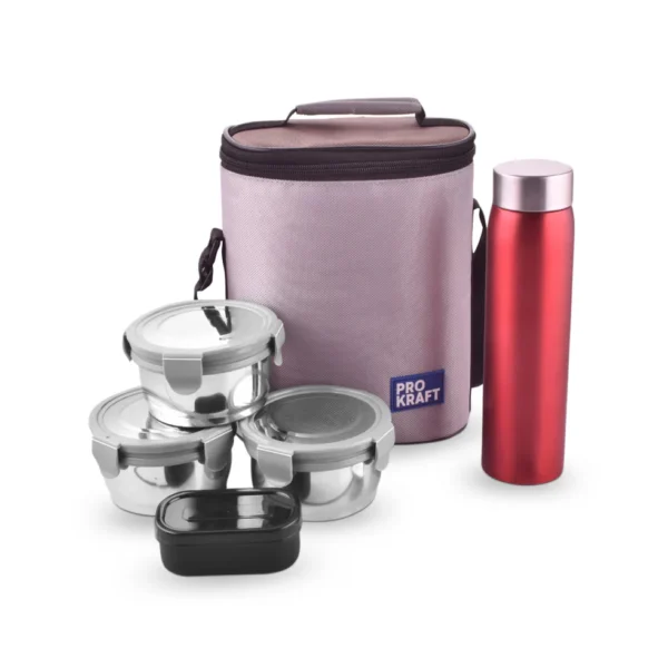 Prokraft Steel Stash Lunch Box